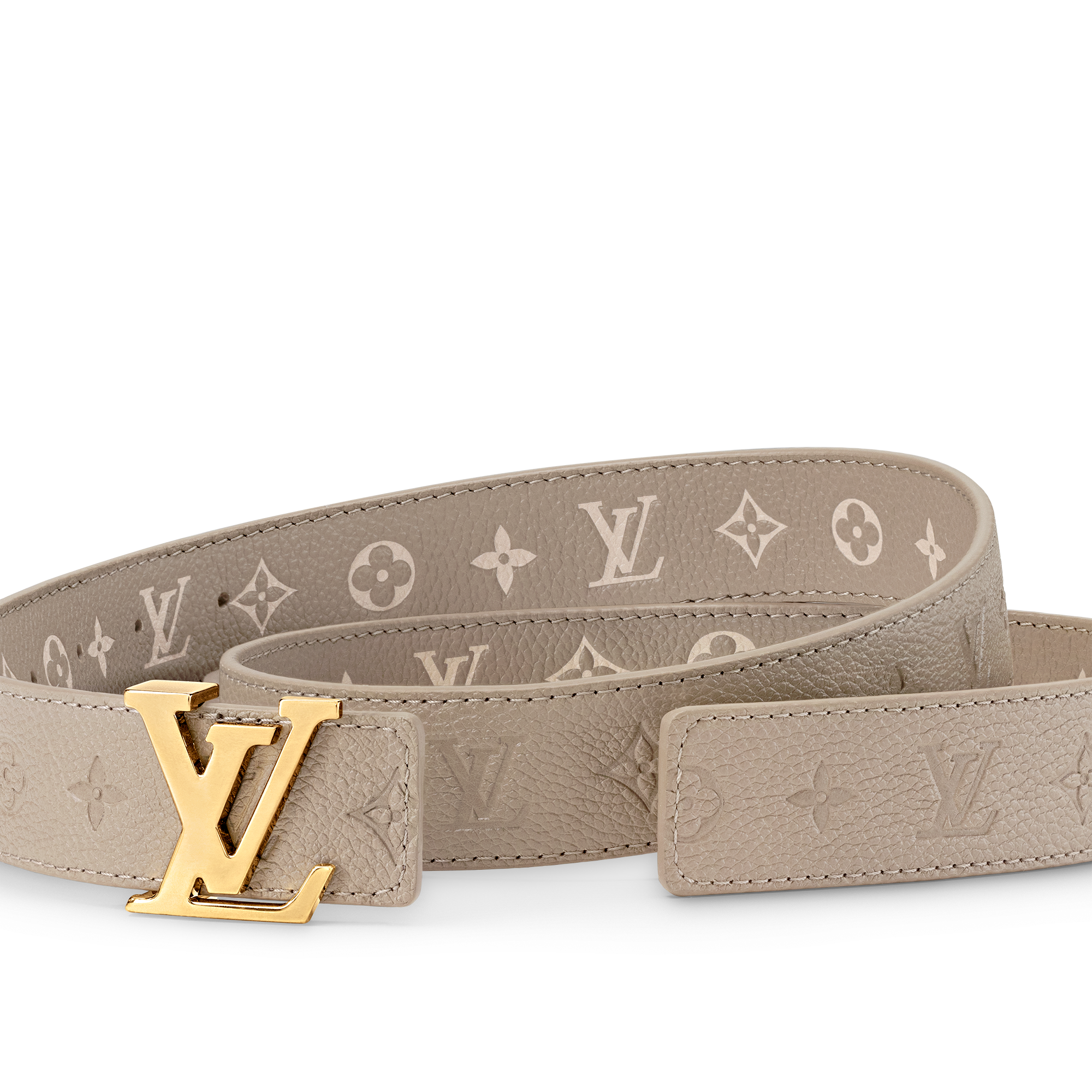 Louis vuitton deals belt beige